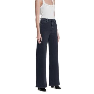 7 for all mankind Ultra High Rise Jo Wide Leg Jeans in Light Vintage Gaze size28
